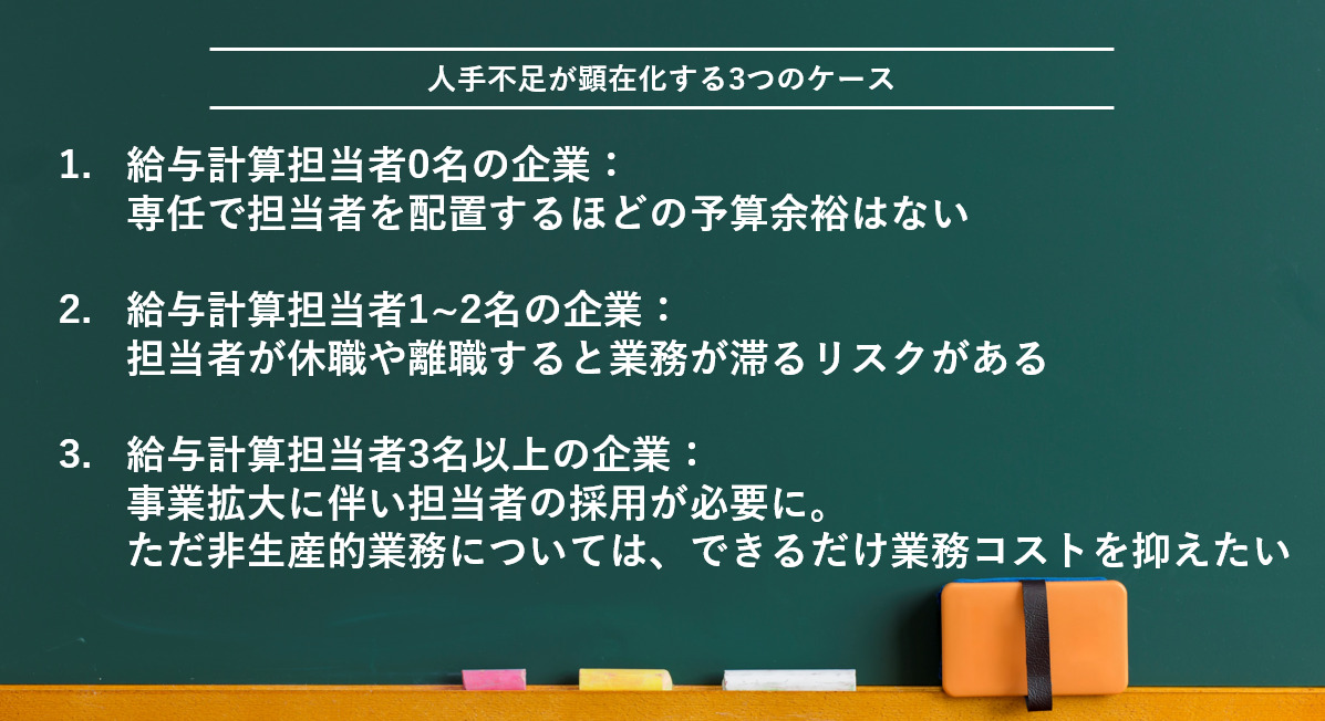 人手不足が顕在化する3つのケース_画像